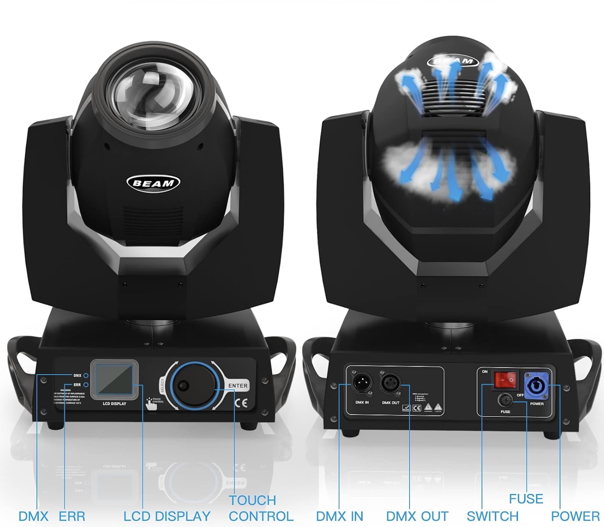 Swift Eventverleih Beam 7R Moving Head 230W